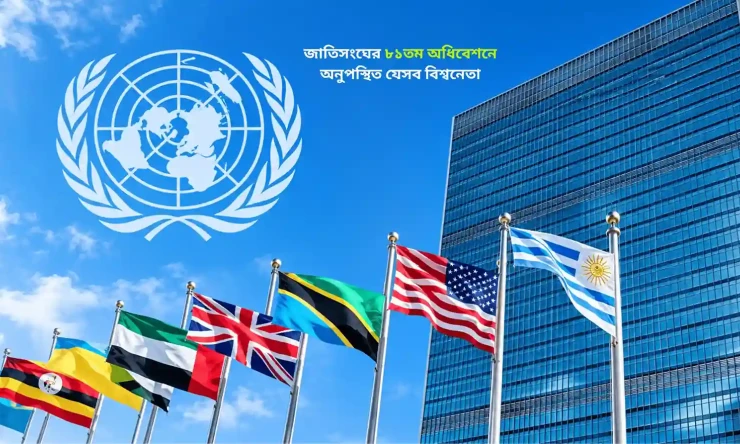 জাতিসংঘের ৮১তম অধিবেশনে অনুপস্থিত যেসব বিশ্বনেতা